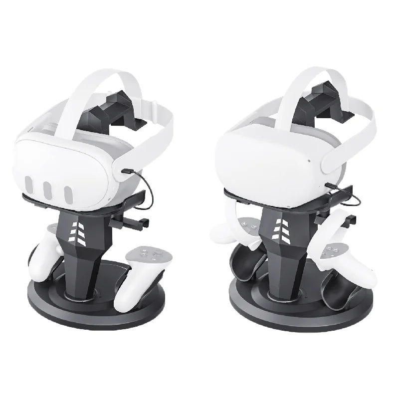 VR Glasses Charging Station Storable Gamepad VR Device Accessories Desktop Display Stand For Quest2/Quest3