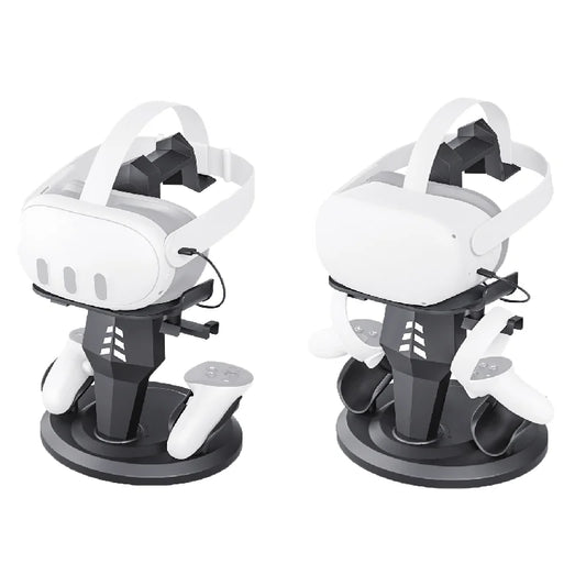 VR Glasses Charging Station Storable Gamepad VR Device Accessories Desktop Display Stand For Quest2/Quest3