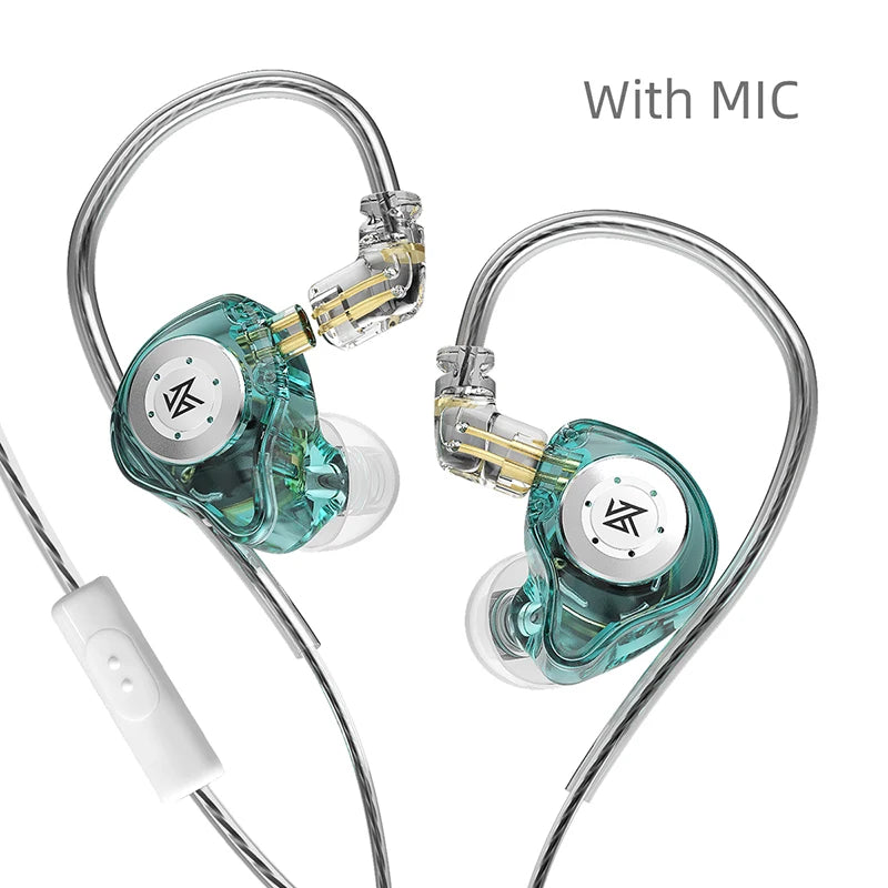 KZ EDX pro Earphones Bass In Ear Monitor Headphones Sport Noise Cancelling HIFI Headset New Arrival!