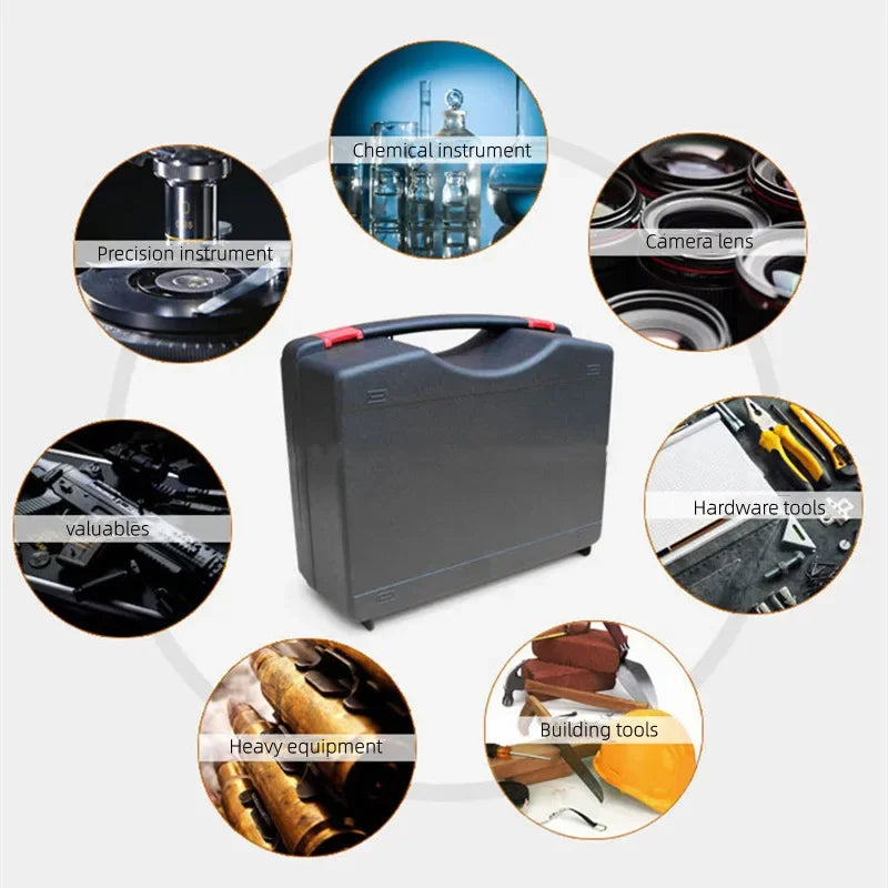 Suitcase Tool Box Professional With Spong Complete Toolbox Cases Portable Plastic Tool Case Safety Equipment Instrument Case