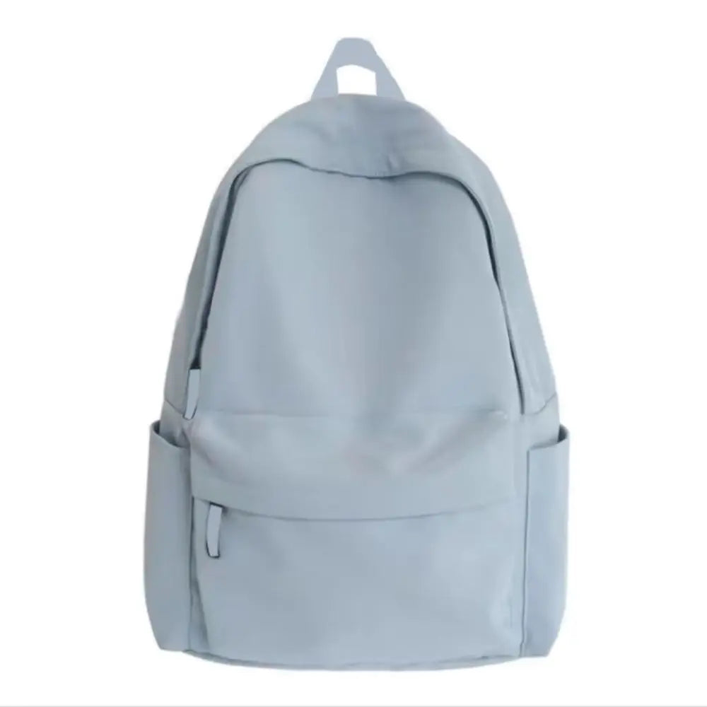 Nylon Versatile Backpack Black Grey White Red Waterproof Travel Bag Large Capacity Washable Computer Bag Unisex School Bag