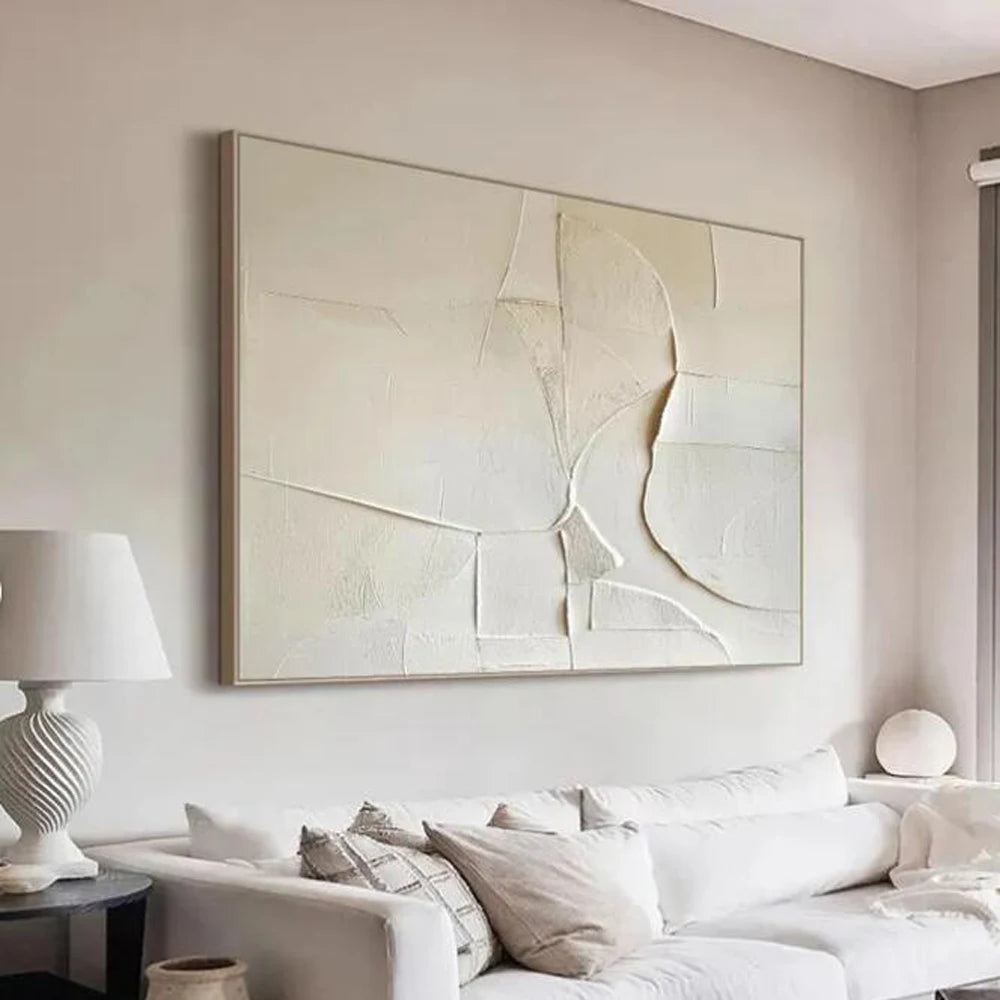 1pc Frameless Canvas Painting  Abstract On Canvas Image Scenery Of The Old Neighborhood Mural Top Wall Art Picture Decor Living