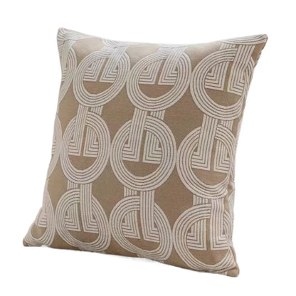 High End Luxury Geometric Jacquard Cushion Cover Modern Premium Pillow Covers Decorative 45x45/50x50cm Home Decor Designer
