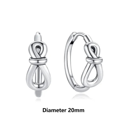 New 2026 Original 925 Sterling Silver Earrings For Women Piercing Hoop Love Heart Earings Rose Gold Wedding Gift Luxury Jewelry