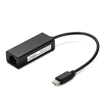 Ethernet Computer & Office Computer Peripherals Network Cable Converter USB Hubs Type-C to RJ45 Network Adapter