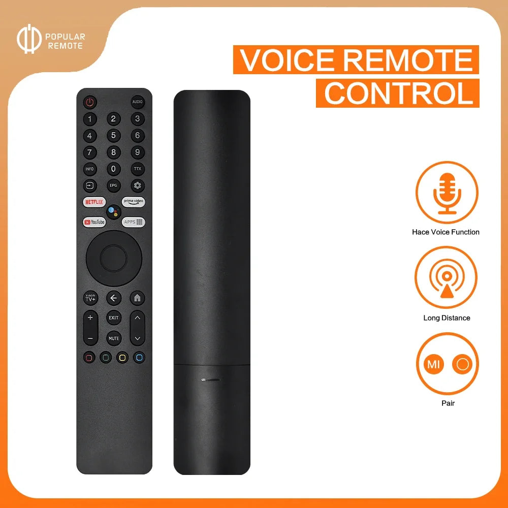 XMRM-ML Remote Control For Xiaomi Ultra 4k Qled Voice Android Tv Remote L55m7-q2me Q2
