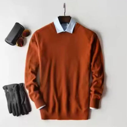 Cashmere Sweater Men Pullover 2025 Autumn Winter Soft Warm Jersey Hombre Jumper Pull Homme Knitted Sweaters