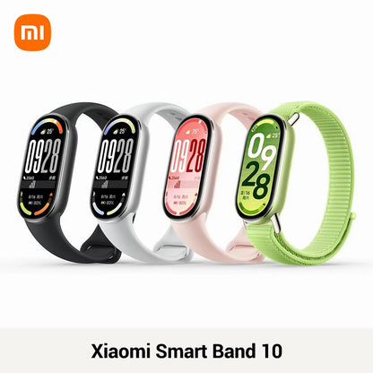 Xiaomi Mi Band 10 1.72 inch AMOLED Smart Bracelet Wristband Chinese Version 2025 Miband 10 M2457B1