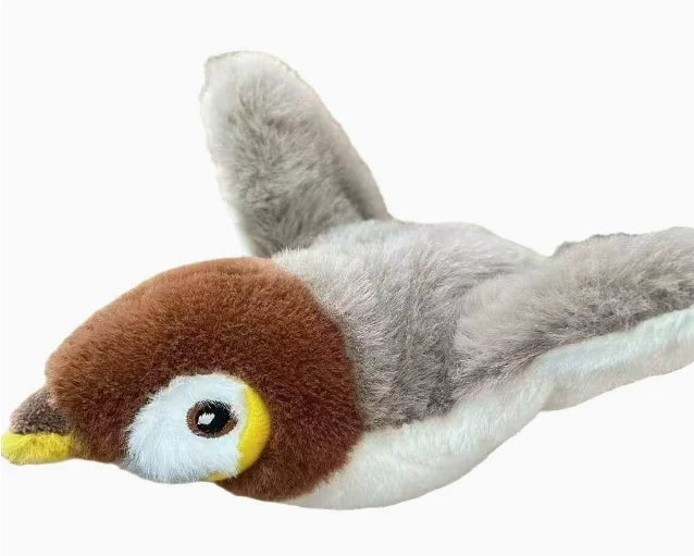 28 cm große Plüschpuppe – Braun