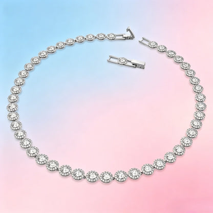 2026  Round Jewelry Set, Unique Earrings,Bracelet,Necklace, For Daily, Party, And Banquet Decor