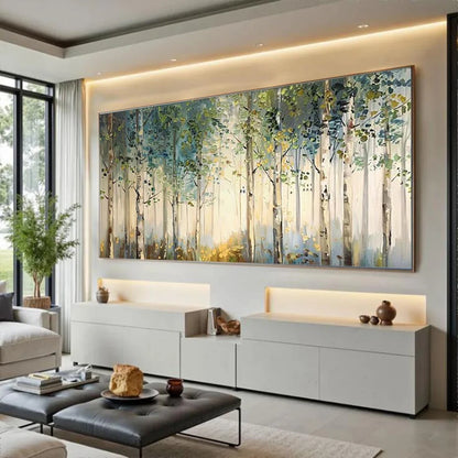 1pc Frameless Canvas Painting  Abstract On Canvas Image Scenery Of The Old Neighborhood Mural Top Wall Art Picture Decor Living