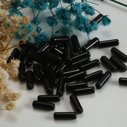 4x13mm Glass Long Tube Beads Cylinder Shape Multicolor Loose Spacer Beads For DIY Jewelry Making Accessories