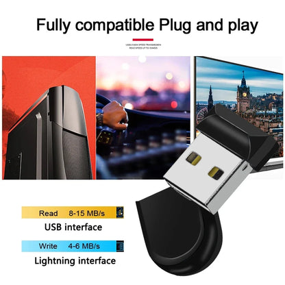 10/50/100PCS super mini USB Flash Drive 32GB Pen Drive 64GB Mini USB 2.0 Flash Disk 16GB 128GB Memory Pendrive Cle Stick 8gb 4gb