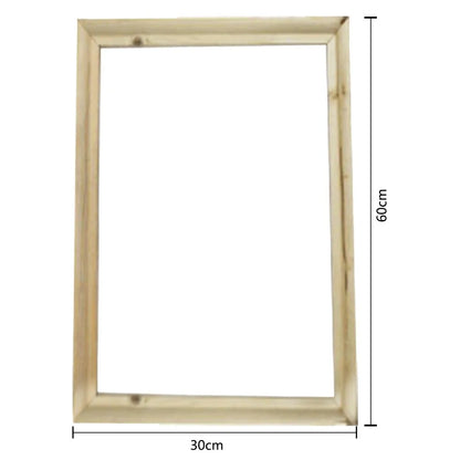 DIY Picture Canvas Oil Painting Frame Nature DIY Wood Frame Art Poster Painting By Numbers Photo Frame Craft Home Wall Art Decor
