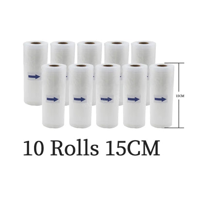 Kitchen Food Storage Vacuum Bags Thicker BPA-Free For Vacuum Sealer Packaging Food Vacuum Storage Bags 12+15+20+25+28cm*500cm