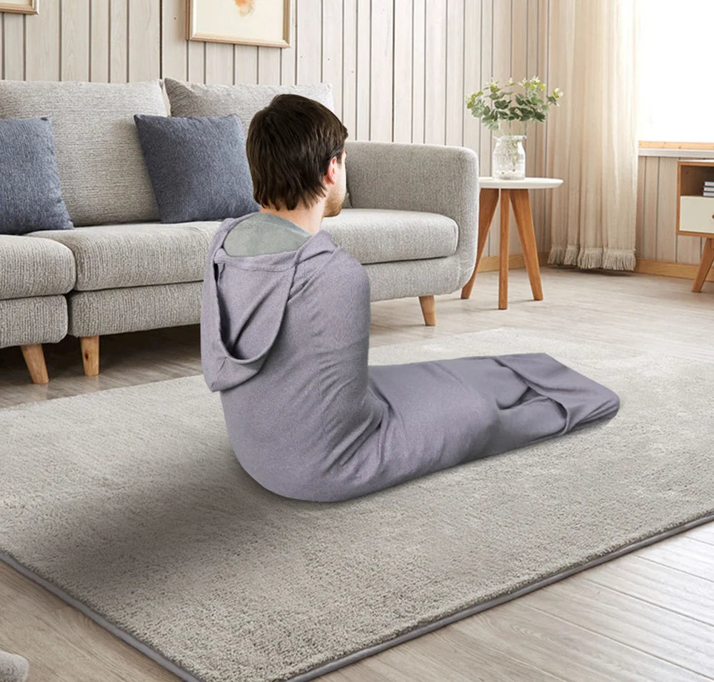 140-185cm Portable Comfortable Stretch Sleeping Bag Travel Compression Blanket Camping Sleeping Bag Lunchtime Sleeping Bag