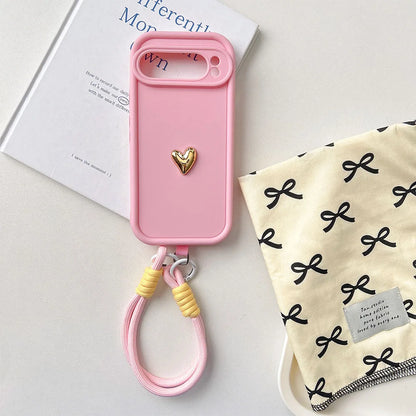 Strap Cord Necklace Lanyard Case For Xiaomi Mi 9 10 11 12 13 Lite 14 15 Ultra 11i 11X 12X Mi 9T 11T 12T 13T 14T Pro Cover