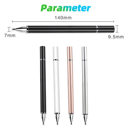 2 In 1 Stylus Pen For Smartphone Tablet Drawing Capacitive Pencil Universal Android Mobile Phone Screen Touch Pen For iPad mini