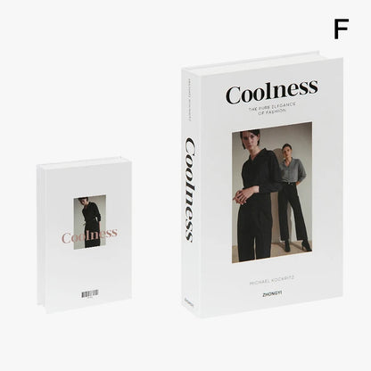 Fashion Fake Books Decoration Luxury Decorative Book Living Room Decor Simulation Book Home Decor Aesthetic Room Ornament