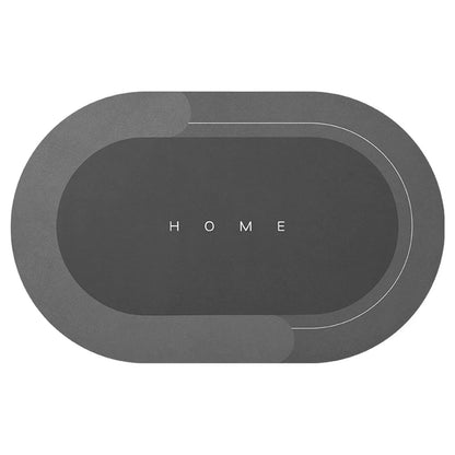 Absorbent Floor Mat Quick Drying Bathroom Mat Non-slip Floor Door Carpet Easy To Clean Home Oil-proof Kitchen Mat