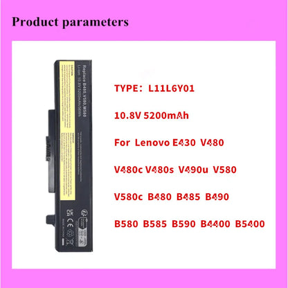 Laptop Battery For Lenovo V480 V480c V480s V490u V580 V580c B480 B485 B490 B580 B585 B590 B4400