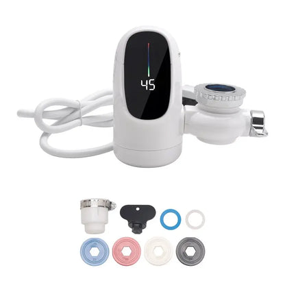 BBNV-Electric 3000W Instant Hot Water Heater Faucet Digital Display Heating Tap For Kitchen Or Bathroom UK Plug