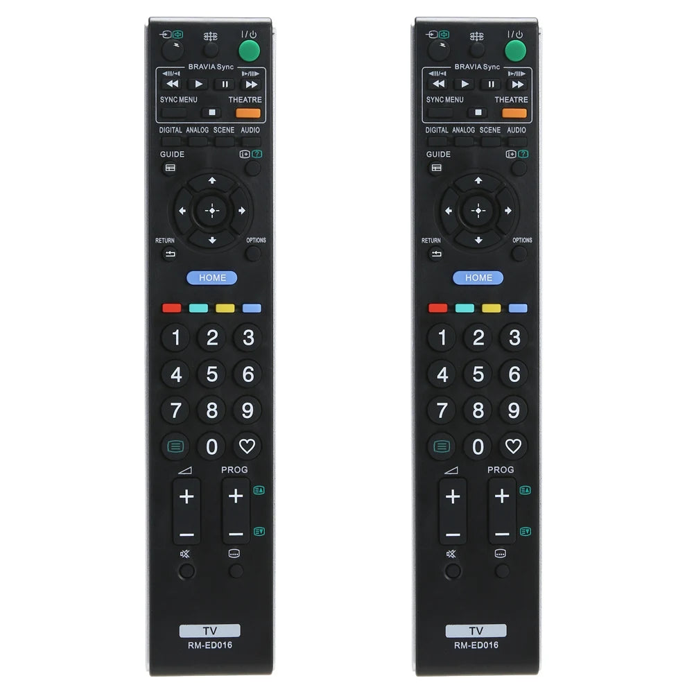 High grade remote control For Sony RM-ED016 Replacement Remote Controller for Sony TV RM-ED016 tv control remote
