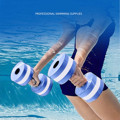 Multicolor Water Dumbbell Pool Exercise Floating Dumbbell Aquatic Exercise Dumbbells Water Sports Aerobic Fitness Equipment