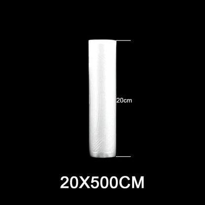 Food Vacuum Storage Packaging Bags for Vacuum Sealer Meat Fruit Vegetable Sous Vide Cooking Bag 12/15/20/25/28cm 500cm/roll
