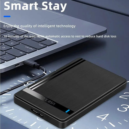 USB 3.1 2.5 inch SATA HDD SSD Enclosure 5Gbps Mobile Hard Drive External Storage Box HD Mechanical/Solid state Case Support UASP