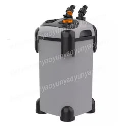 Silent External Fish Tank Filter with Cartridge and Water Pump for Aquarium Circulation and Purification