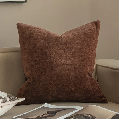 Premium Living Room Sofa Cushion Cover Chenille Texture Geometric Jacquard Pillowcase Modern High-End Pillow Covers Decorative