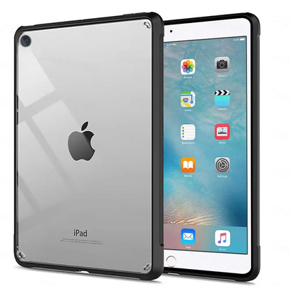For iPad Mini 6 7 Case 10.2 9/8/7th Generation 9.7 5/6th Air 4/5 10.9 10.5 Pro 11 2022 10th 10.9 Silicon Transparent Cover Funda