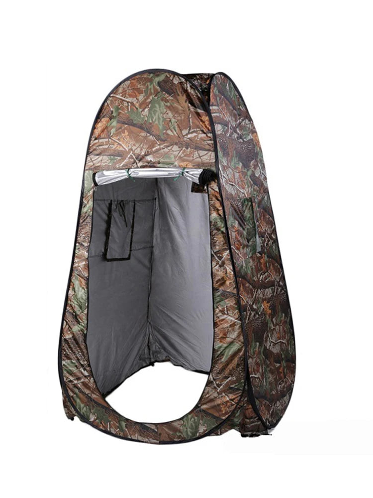 En vente : Toilettes escamotables automatiques, douche mobile, cabine d'essayage camouflage, tente de camping/photographie/observation des oiseaux/chasse en plein air.