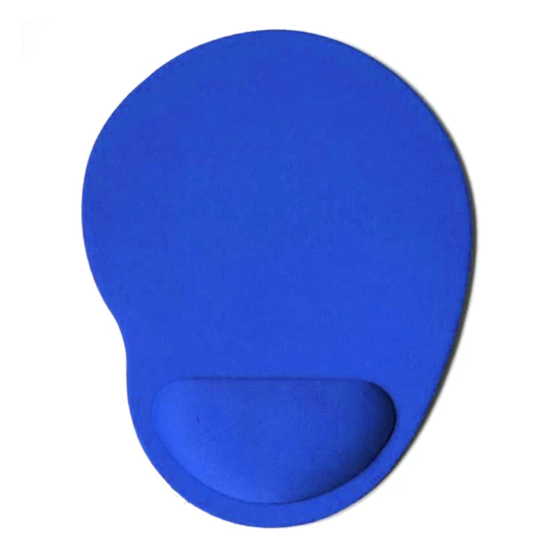 Mouse Pad with Wrist Support, Comfortable Mousepad with Smooth Wrist Rest Surface and Non-Slip PU Base for PC Laptop Office Home
