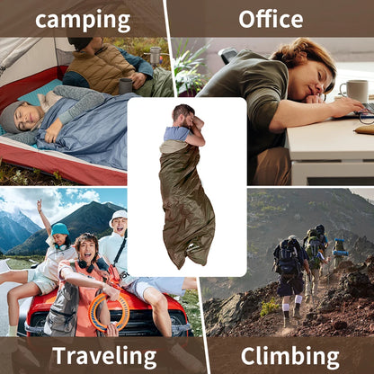 Naturehike Camping Sleeping Bag Outdoor Ultralight LW180 Waterproof Sleeping Bag Hiking Traveling Climbing 3 Seasons