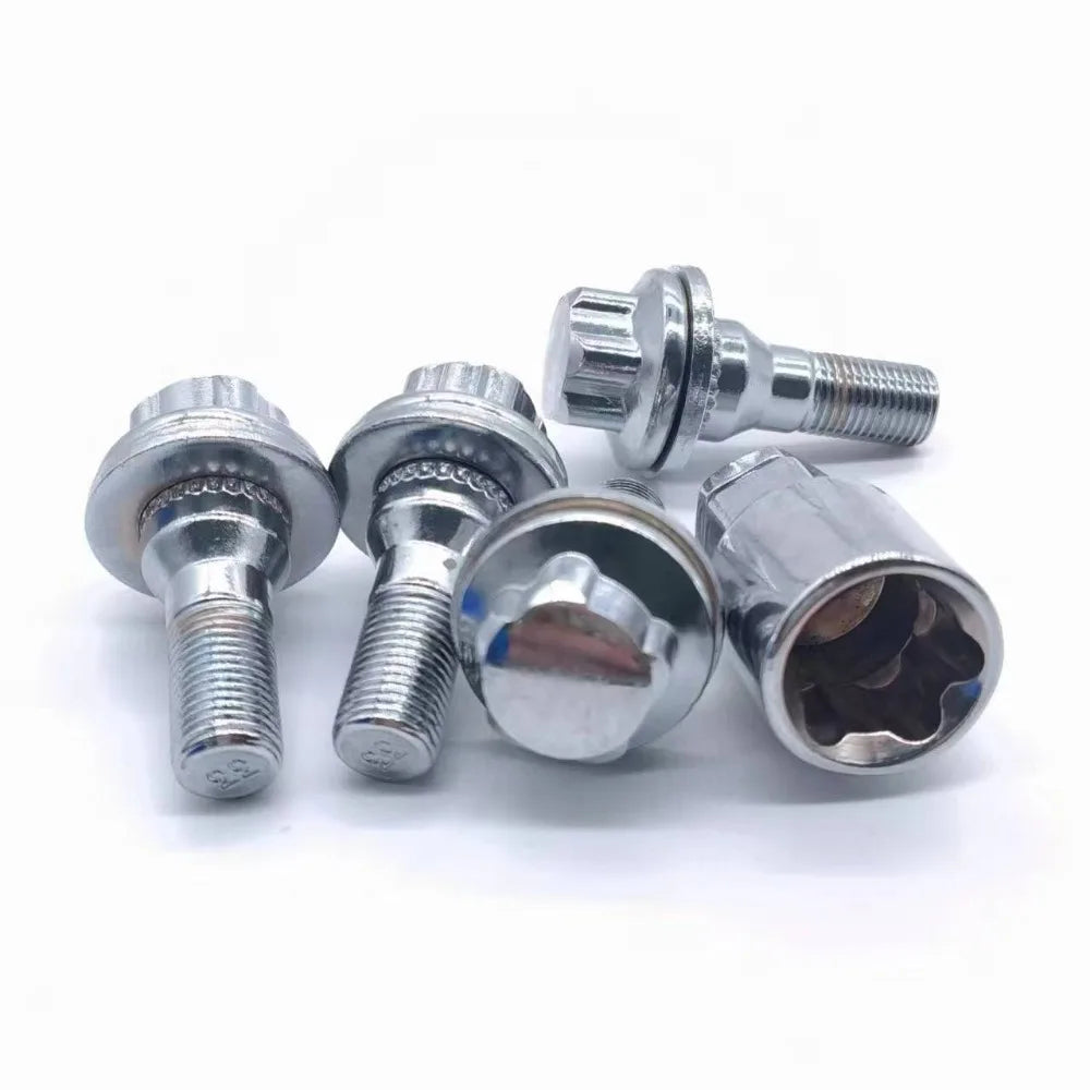 4+1 M12x1.25 for Peugeot Wheel Anti-Removal Bolts Screws