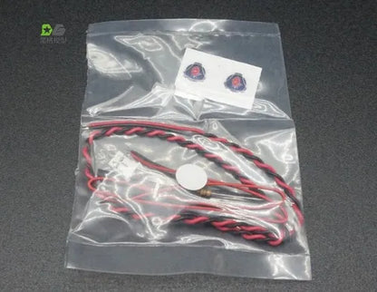56368 770S Cockpit Front Face LED Illuminated Logo Light for 1/14 Tamiya RC Truck Trailer Scania 56371 R620 R730 DIY Car Parts