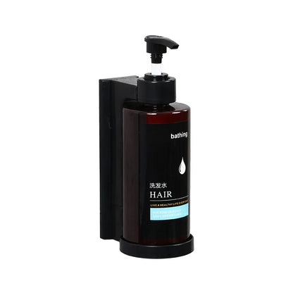 Soap Dispenser Set No Drill Wall Mounted 3 Chamber Shampoo Shower Gel Liquid Soap Dispenser for Bathroom Hotel Commercial Use
