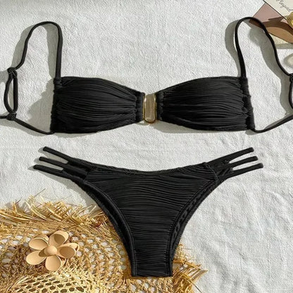 Sexy Swimsuits Women's Swimwear Bikinis Push Up Female Beach Swim Wear Bathing Suits Brazilian Bikini Set купальник ж