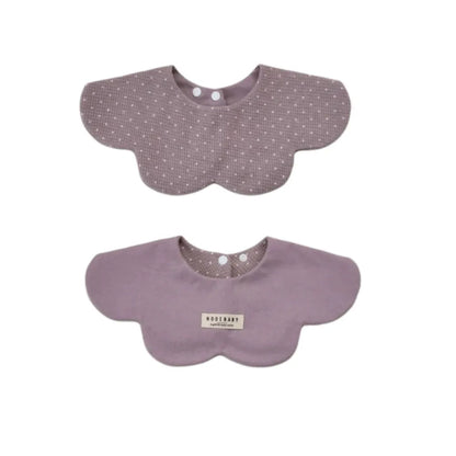 Comfortable Cartoon Baby Feeding Bib Cotton Two-sided Usable Cute Saliva Towel Washable Skin-friendly Teething Bib Newborn Care