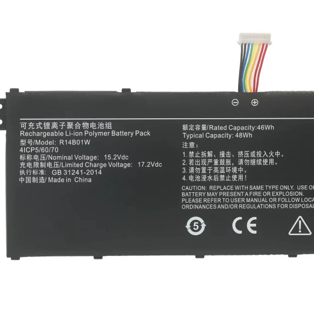 Suozhan R13B01W R13B02W R10B01W N15B01W R14B01W for Xiaomi Mi Air 13.3 Inch Series 161301 TiMi13inch Laptop Battery