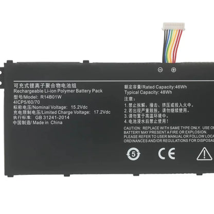 Suozhan R13B01W R13B02W R10B01W N15B01W R14B01W for Xiaomi Mi Air 13.3 Inch Series 161301 TiMi13inch Laptop Battery