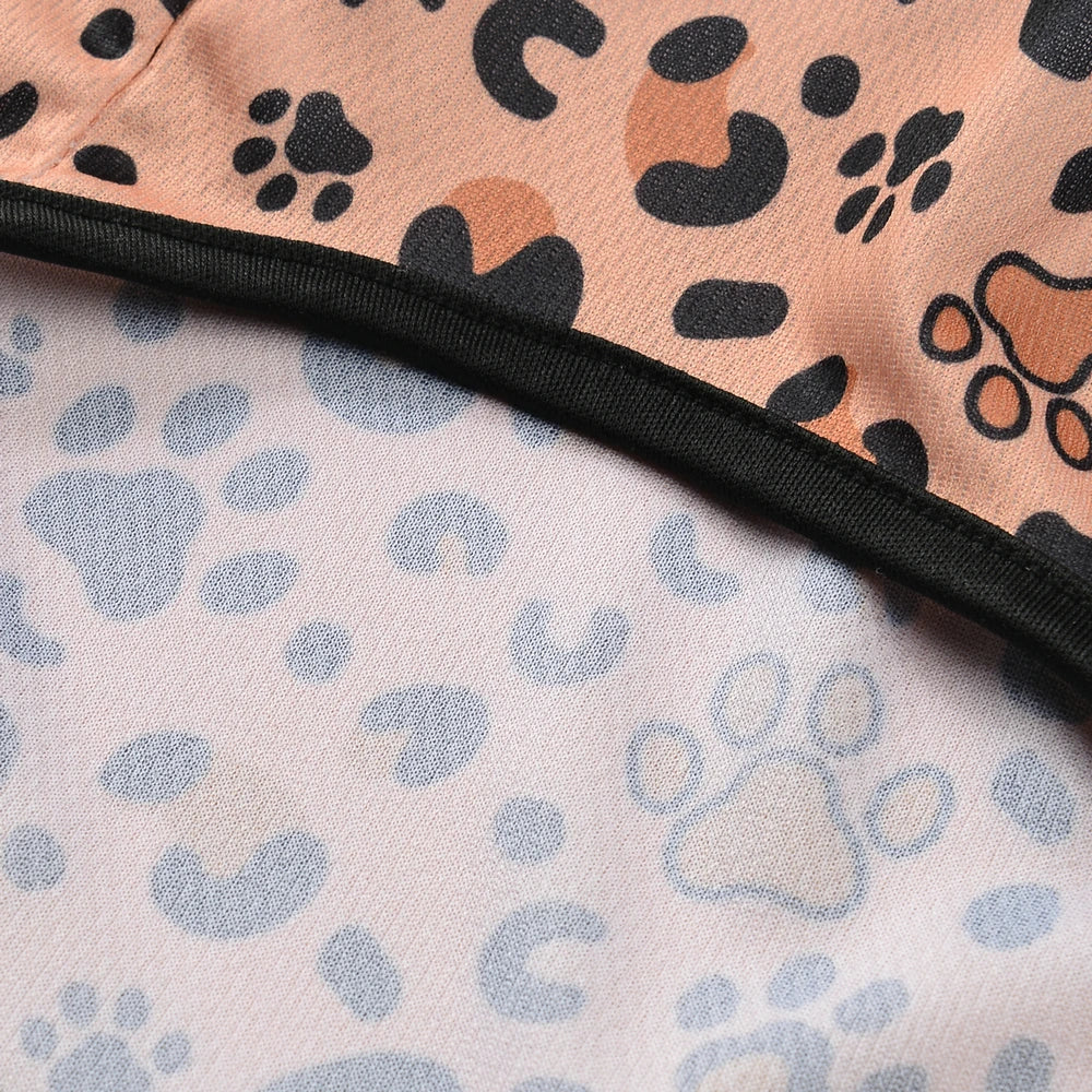 Cat Summer Clothes Breathable Leopard Print Vest For Small Medium Dogs Cats Puppy Clothing Pet Dog Coat Outdoor Costume Beagle