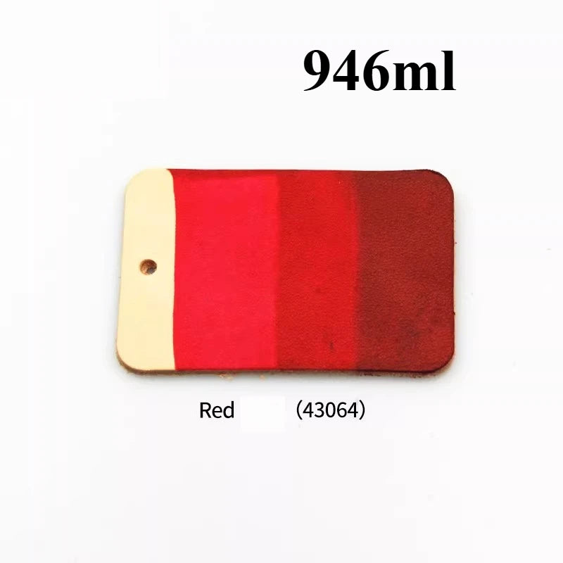946ml Leather Alcohol Dye Handcrafted DIY Leather Clothing Handicrafts Fabric Coloring Dyeing Auxiliary Raw Surface Dyeing Agent