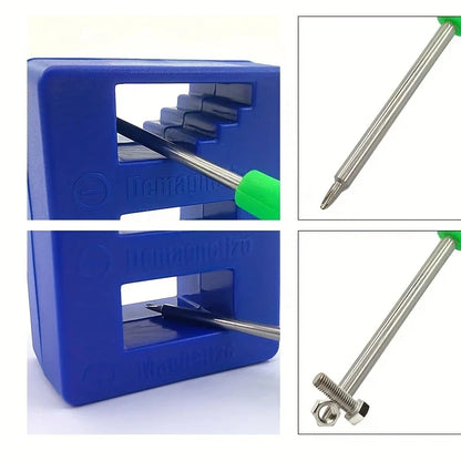 Screwdriver Magnetizer High Quality Magnetic Demagnetizer Tool Blue Screwdriver Magnetic Screwdriver Tool Screwdriver