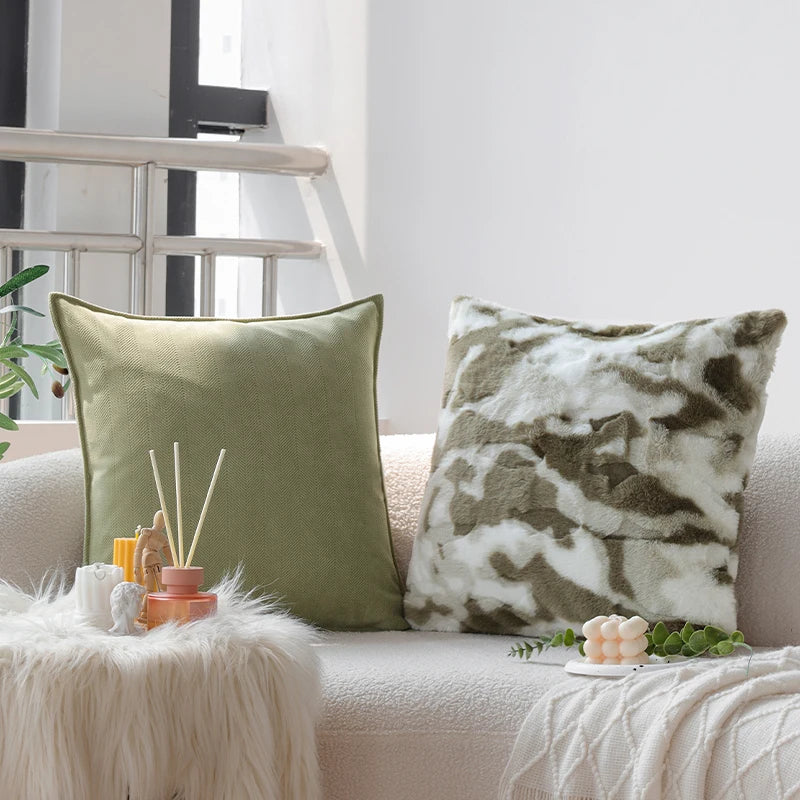 Cushion Cover With Personality and Features 45x45cm Exquisite Ins Home Decoration High Quality Pillowcase for Living Room Sofa