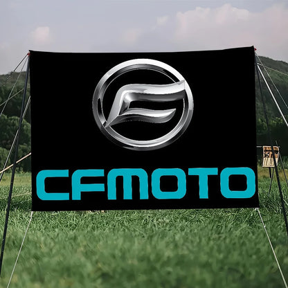 CFMoto Fashion Brand Motorcycle flag Art Sci Fi Room Home Decor Wall Mount Home Decor Banner