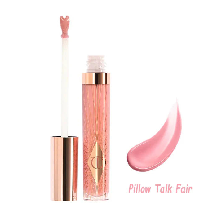 Charlotte Tilbury Makeup Lipstick Walk of No Shame Graceful Pink Pillow Talk Moisturizing Plumping Lip Gloss Strawberry Vanilla