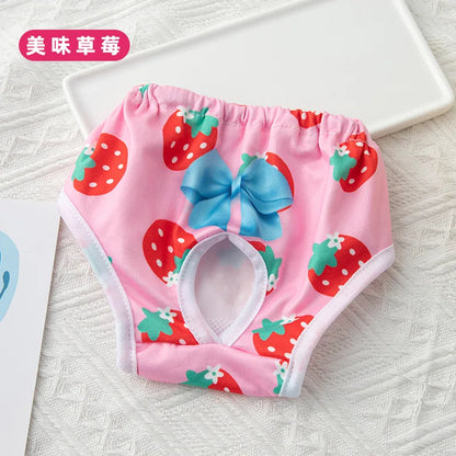 Pet Physiological Pants Princess Pet Panties Dog Menstrual Pants Physiological Pants Dog Diaper Female Dog Clothes Chihuahua